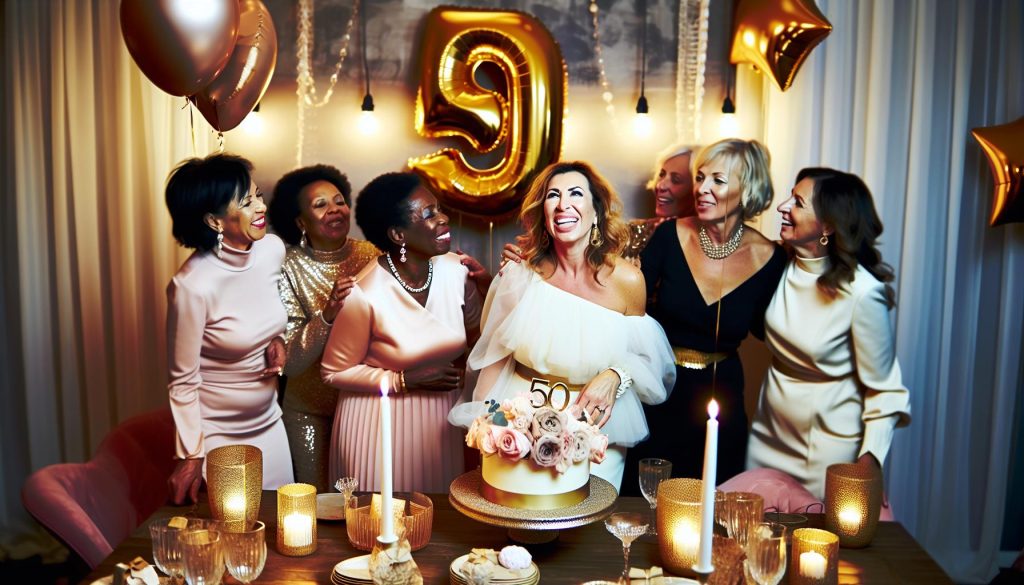 Glückwünsche zum 50. Geburtstag für Frauen – Stilvoll & Herzlich