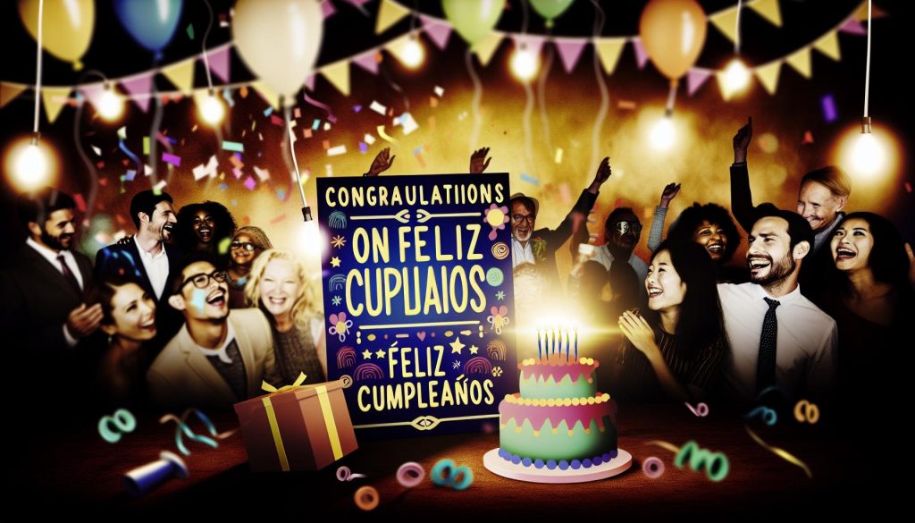 Herzlichen Glückwunsch zum Geburtstag Spanisch – Beliebte Sprüche