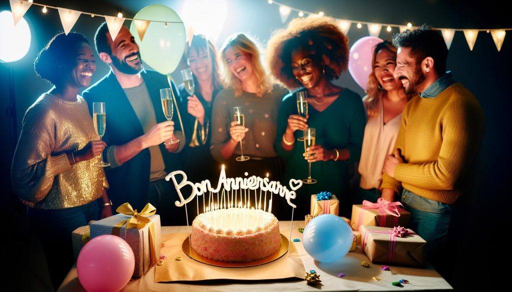 Herzlichen Glückwunsch zum Geburtstag auf Französisch: Bon anniversaire