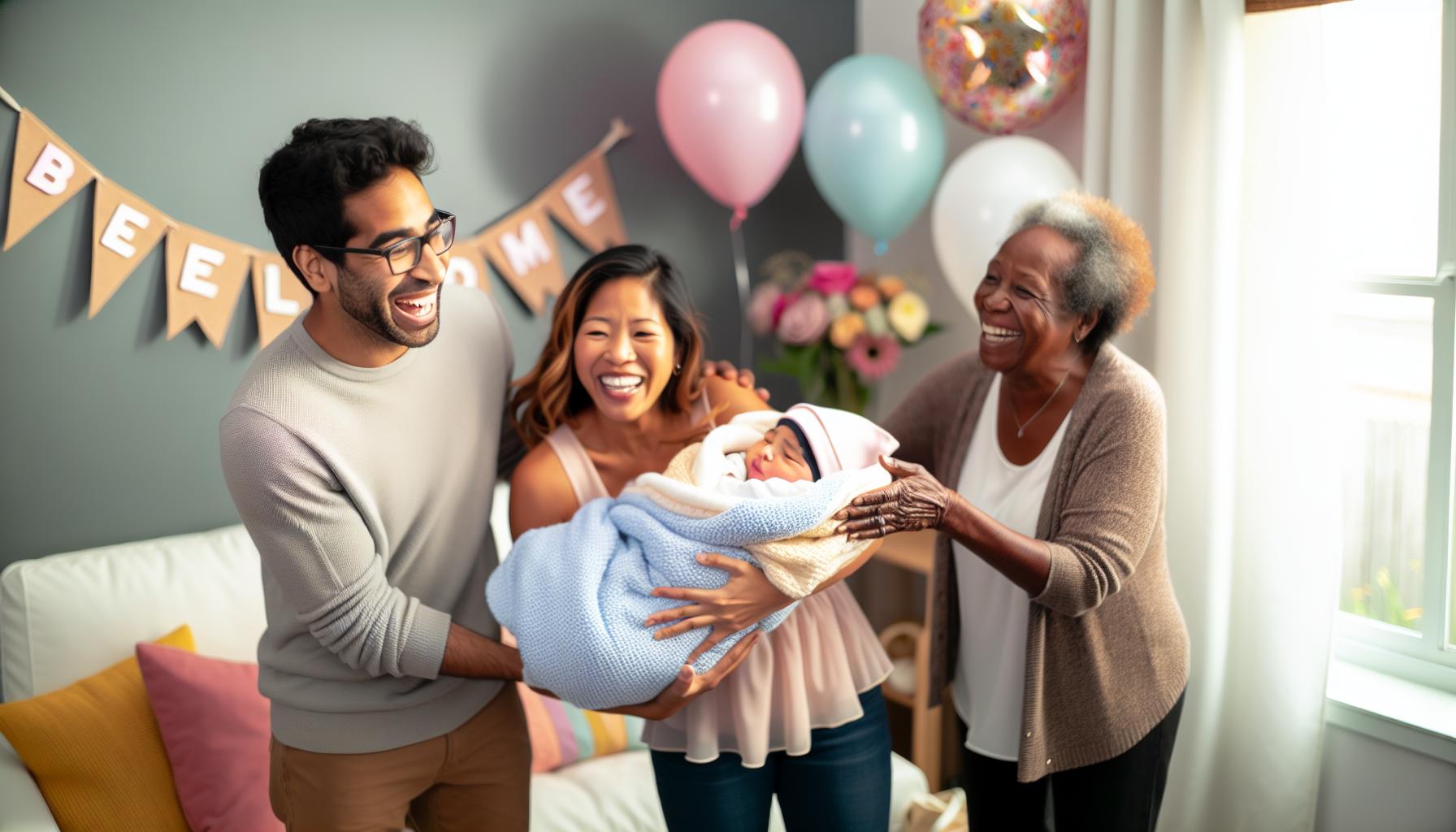 Feierliche Anlässe: Gratulationen zur Geburt im Überblick